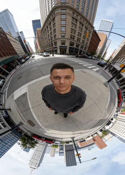 Social media post made on Blogent with AI 9